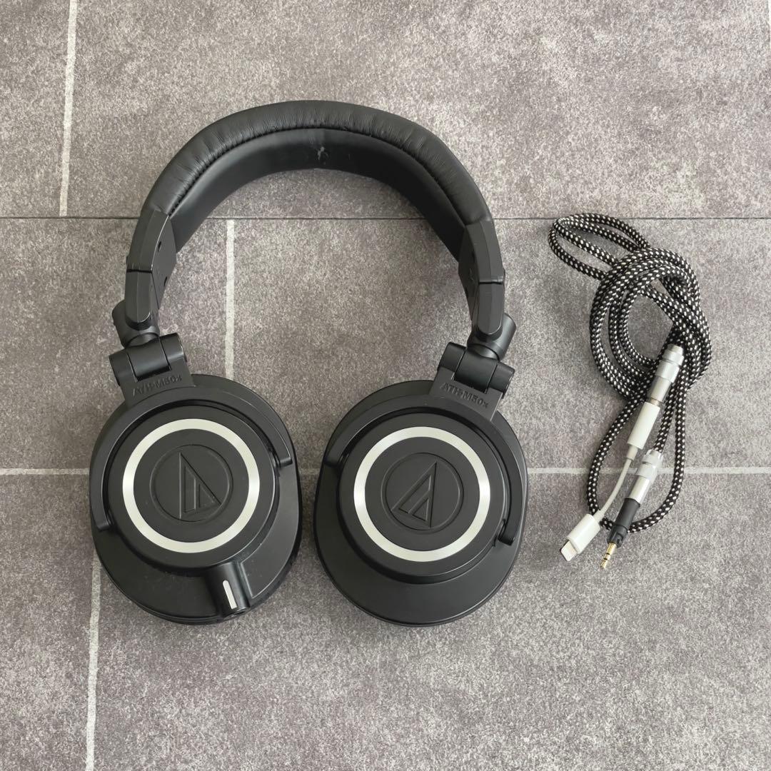 オーディオテクニカ ATH-M50xプロフェッショナルモニターヘッドホン 有線 audio-technica/ATH-M50x プロフェッショナルモニターヘッドホン