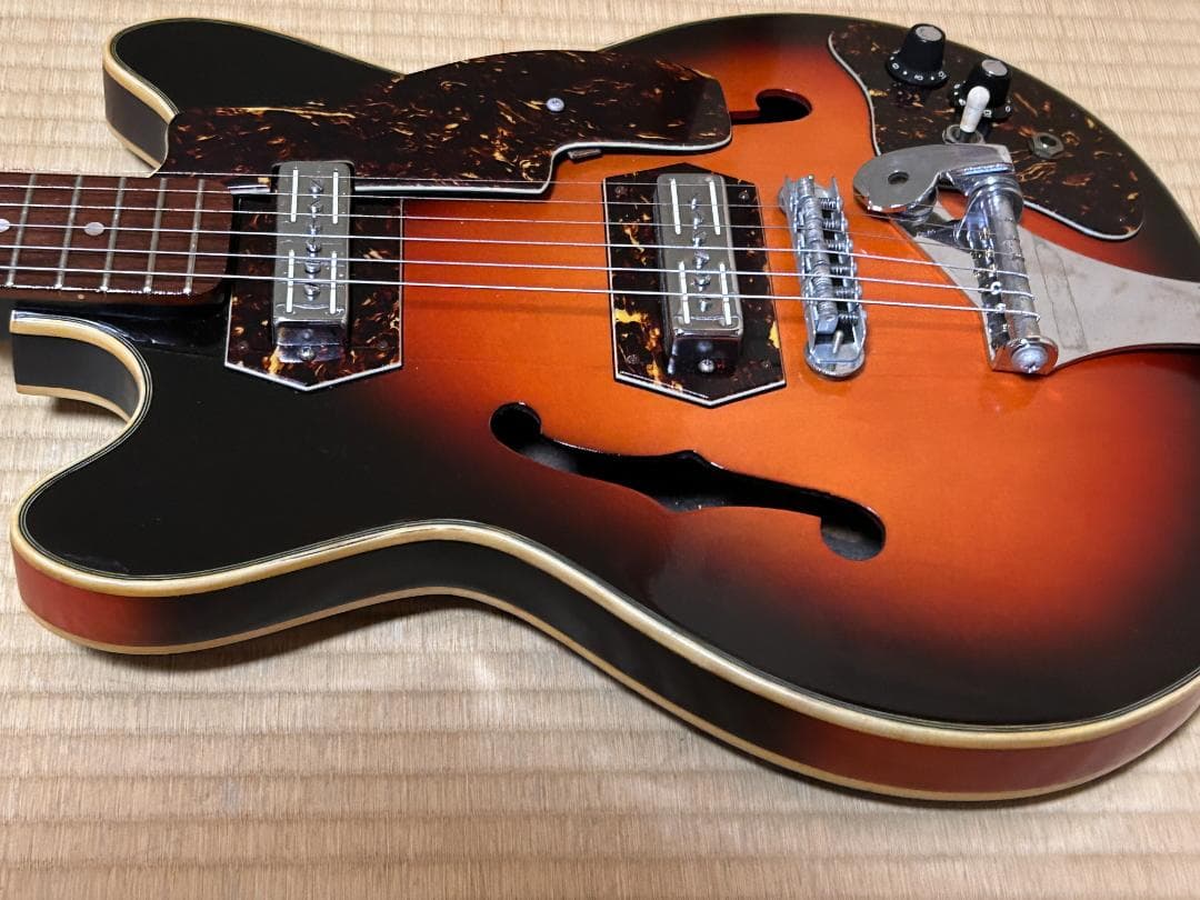 Lake フルアコギター ジャンク