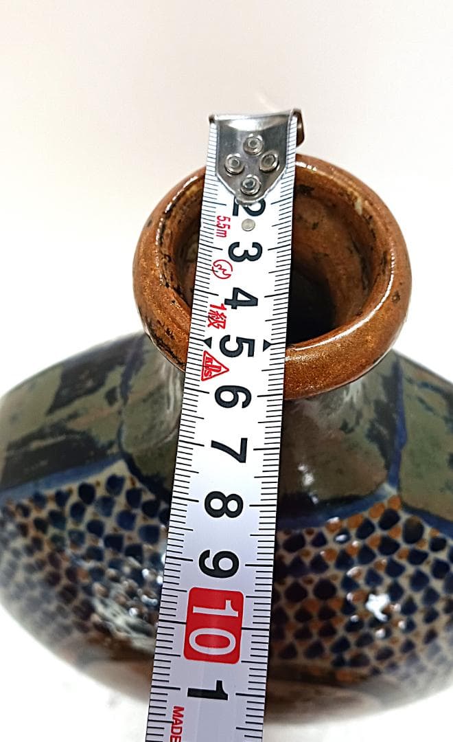 トナラ焼 フォークアート 民族 花瓶 フラワーベース メキシコ