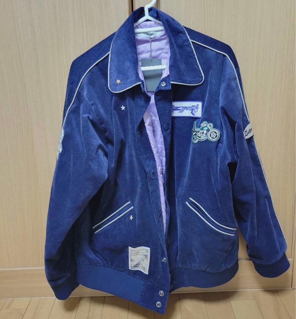Corduroy Wappen Jacket (Navy) M ZUTOMAYO - メルカリ