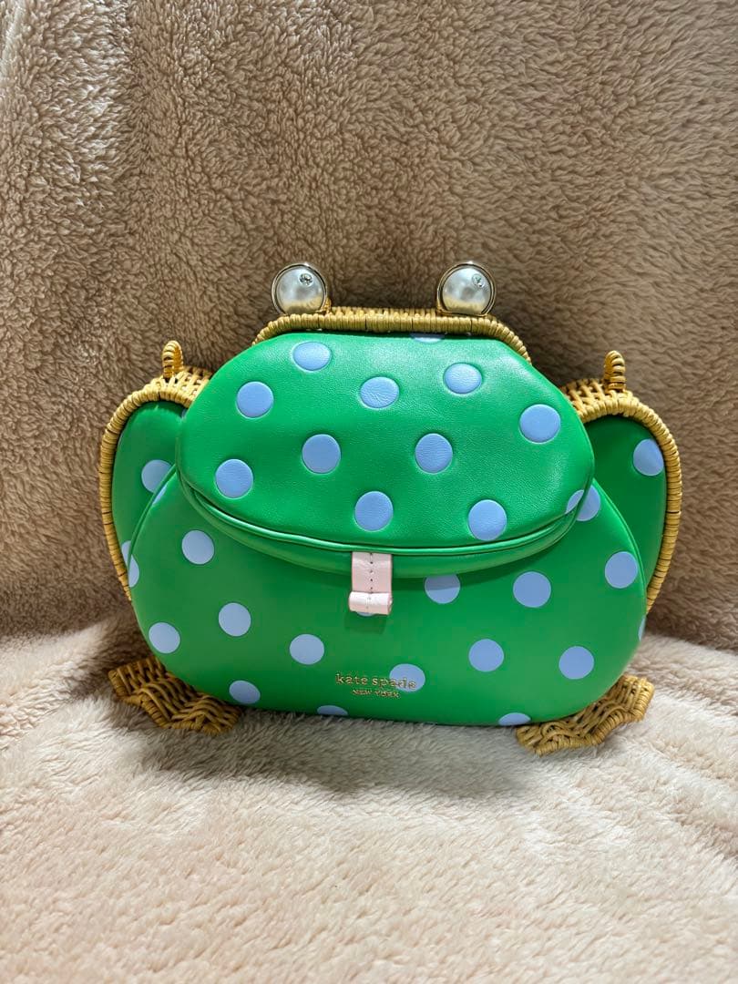 ☆kate spade ☆カエル型かごバッグ