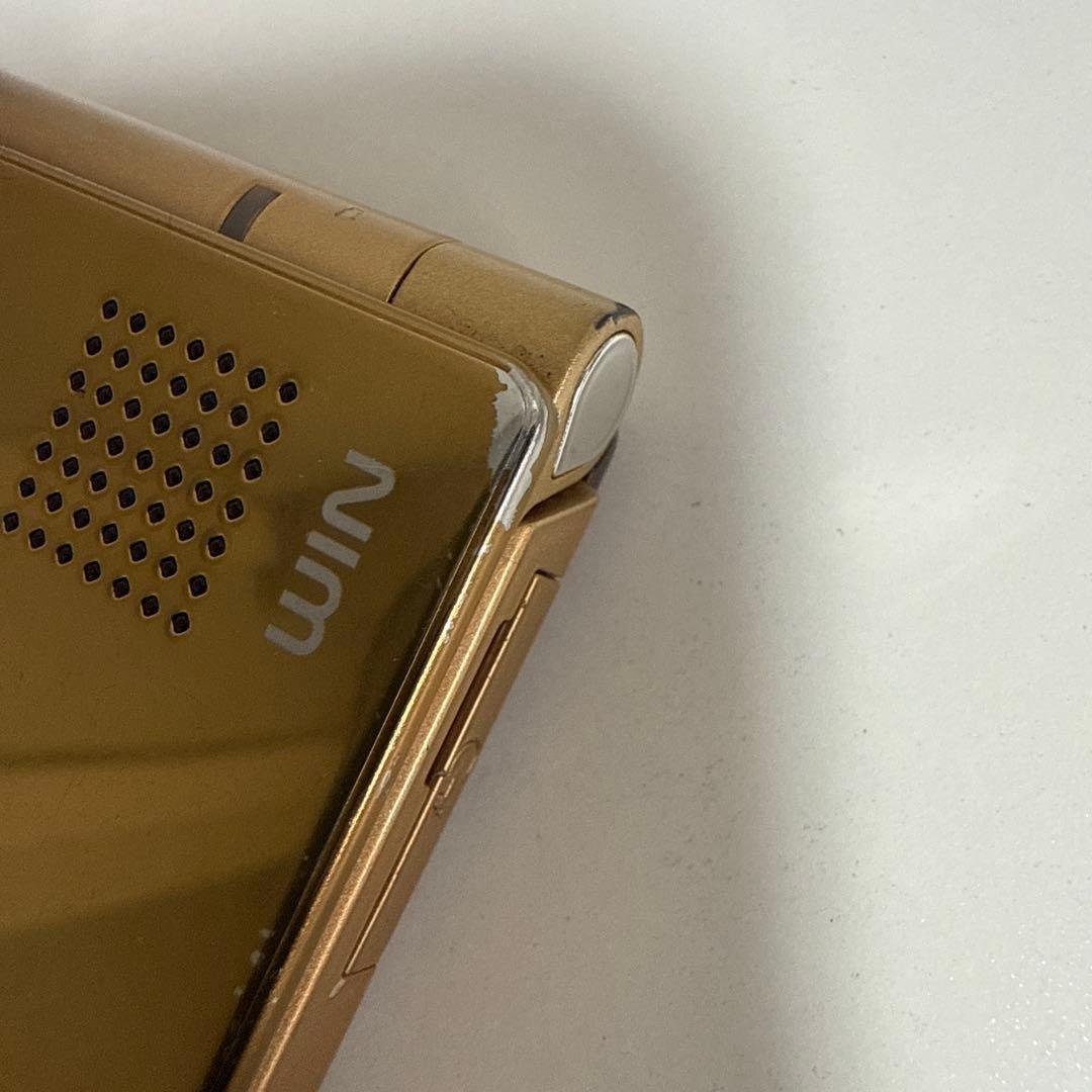 TOSHIBA W55T ゴールド 折りたたみ携帯電話 ガラケー 五条悟 - メルカリ