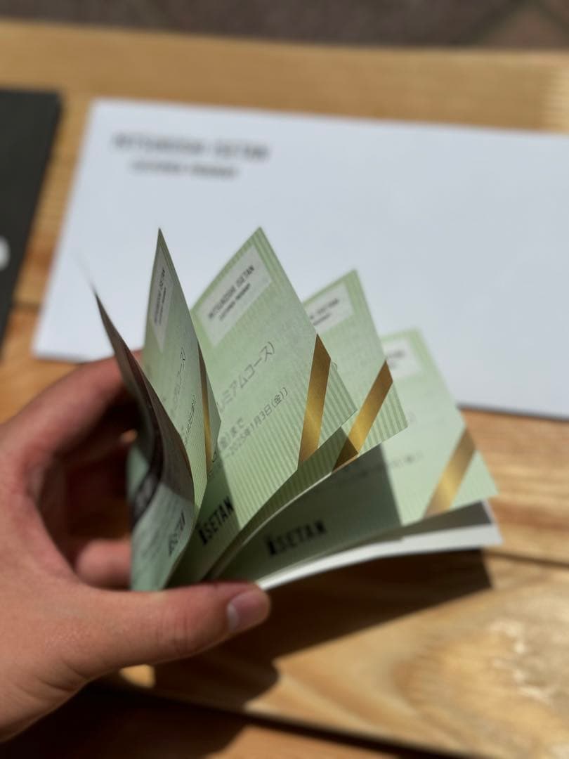 新宿伊勢丹洗車チケット 4枚 - メルカリ