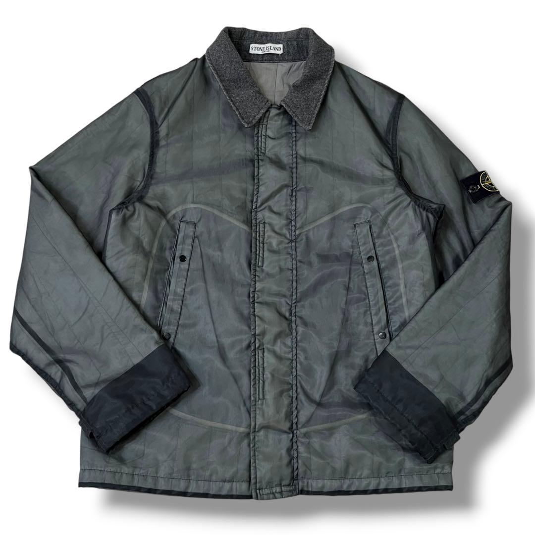 2003AW】STONE ISLAND モノフィラメントメッシュジャケット M - メルカリ