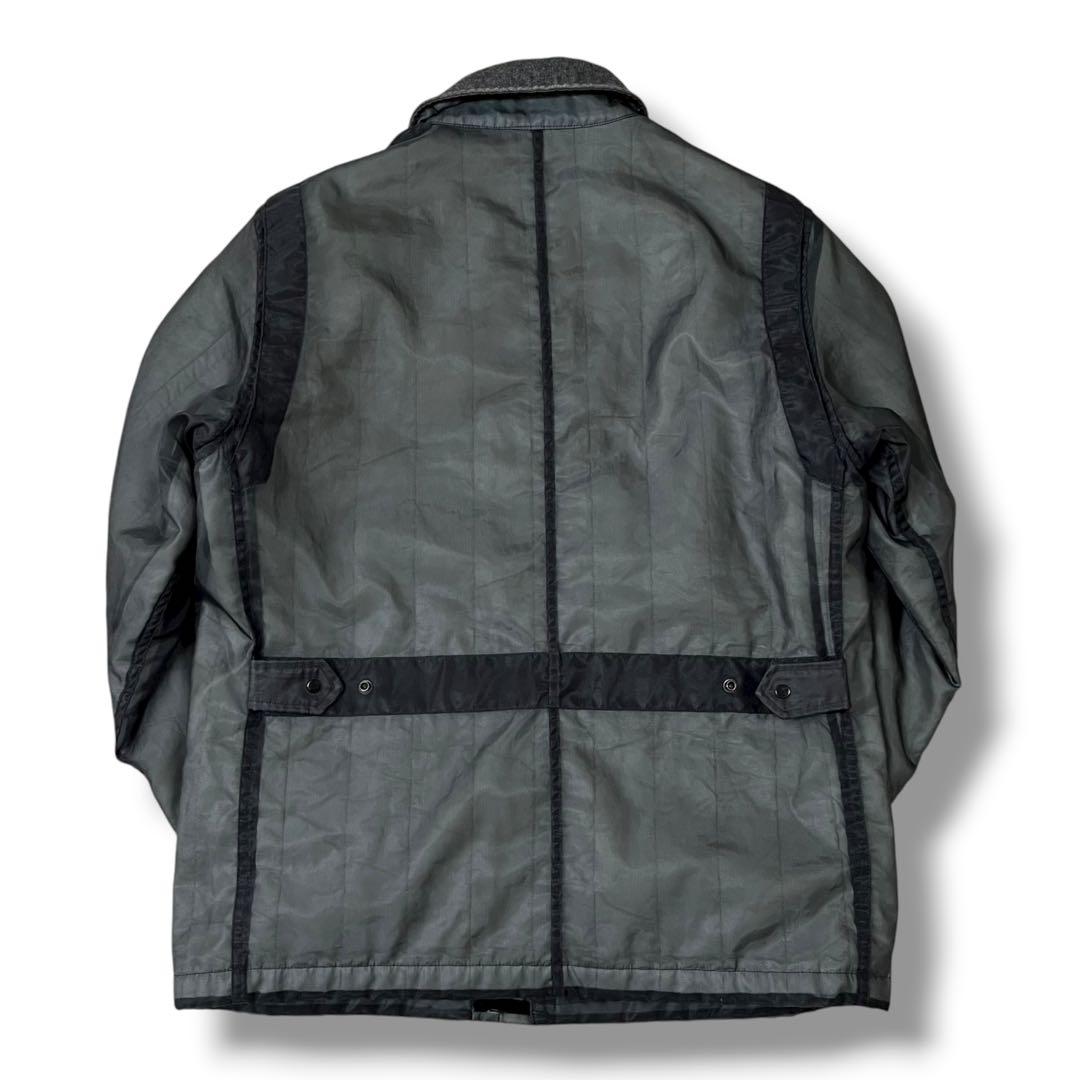 2003AW】STONE ISLAND モノフィラメントメッシュジャケット M - メルカリ