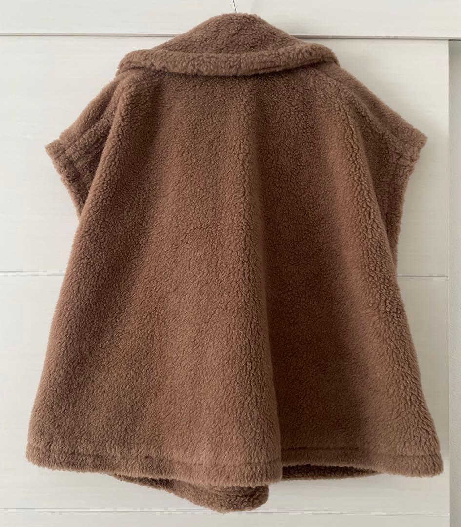 FRAY ID フレイアイディー ECOPELボアポンチョ CML 1 - メルカリ