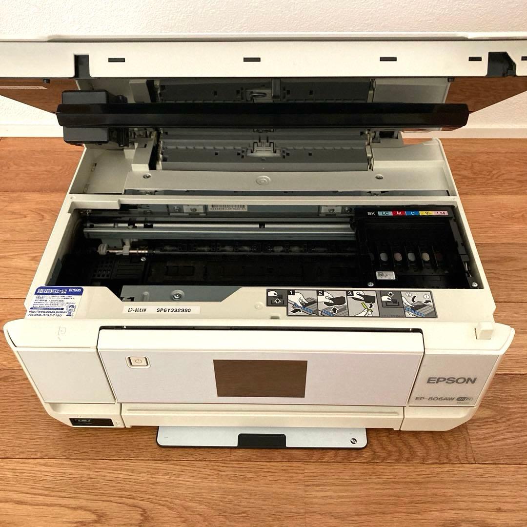 ジャンク品】EP-806AW EPSON インクジェットプリンター - メルカリ