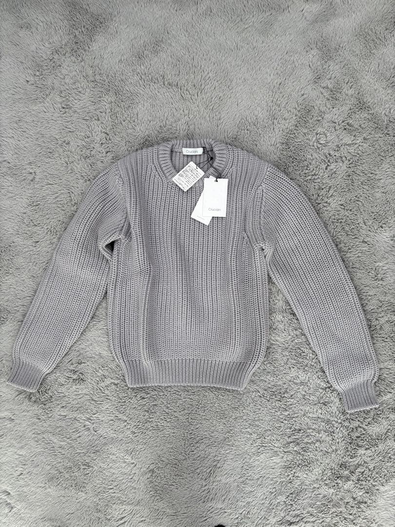 新品 Cruciani グレー ニットセーター サイズ44 - メルカリ