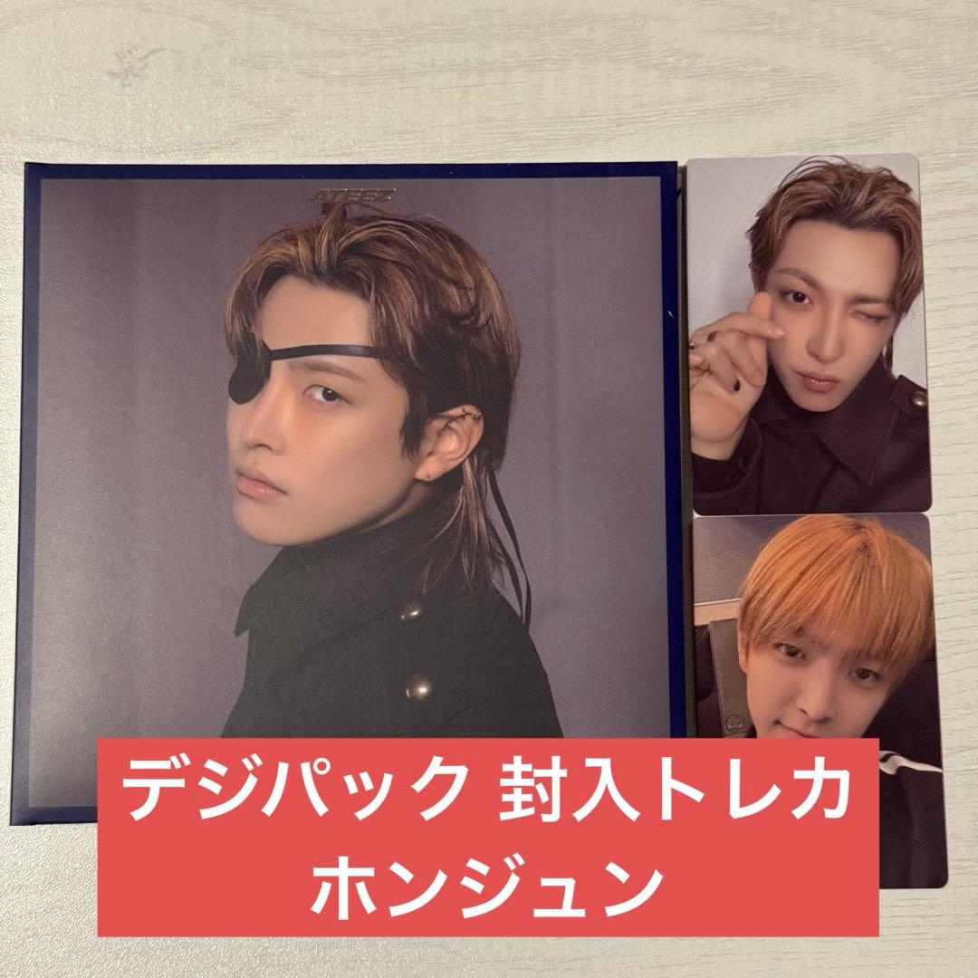 ATEEZ GOLDEN HOUR part.4 デジパック トレカ ホンジュン - メルカリ