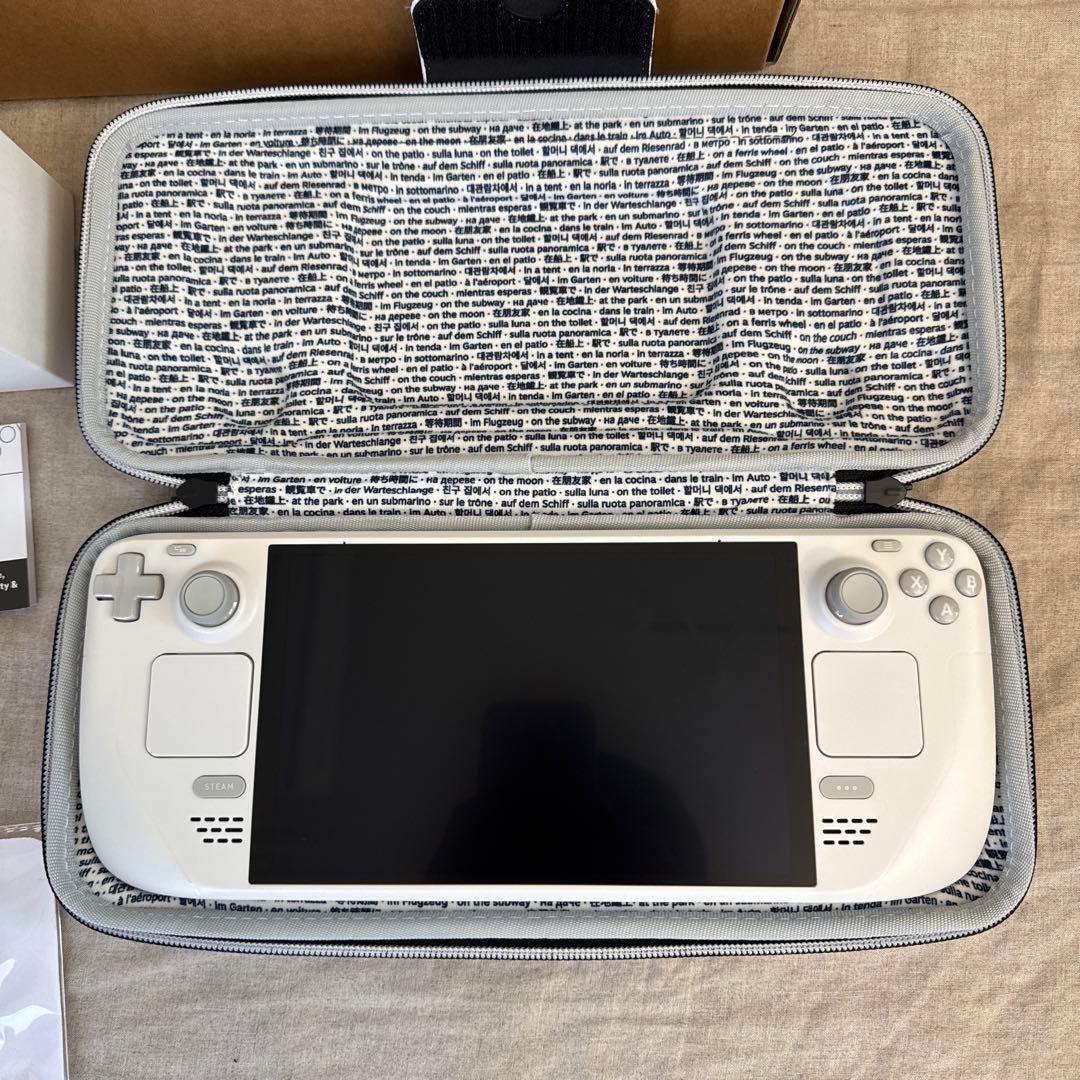 その他 Steam Deck OLED Limited White Edition Unlocking the Future of Gaming: Introducing the Limited Edition