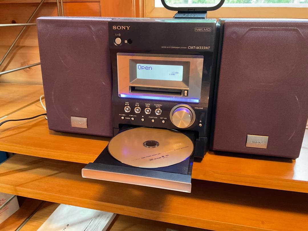 Sony HCD-M333マイクロハイファイコンポーネントシステムステレオ付