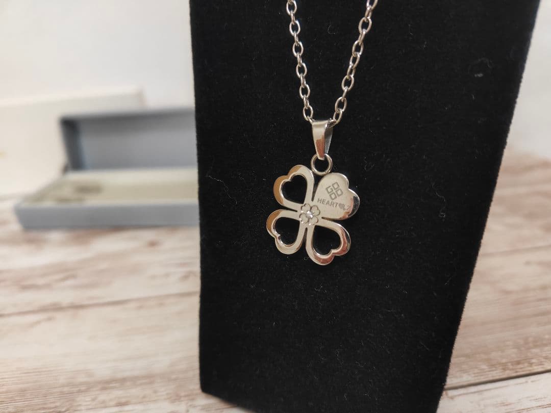 good-Heartz グッドハーツ クローバー スーパーメタリックネックレス
