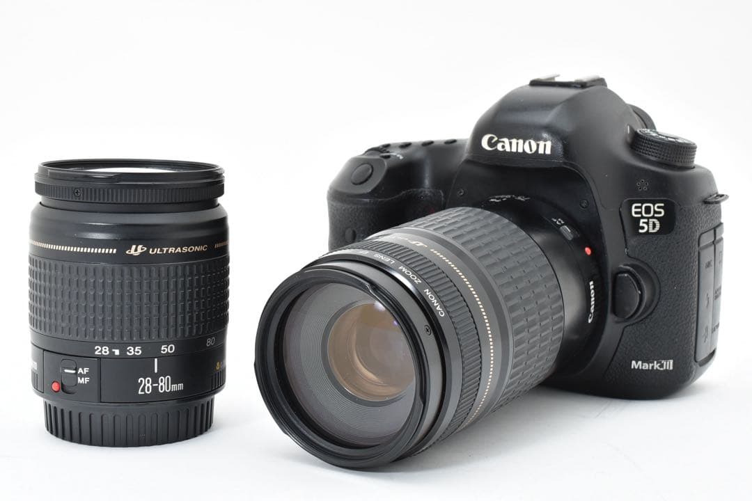 Canon EOS 5D mark III標準&望遠ダブルレンズセット - メルカリ