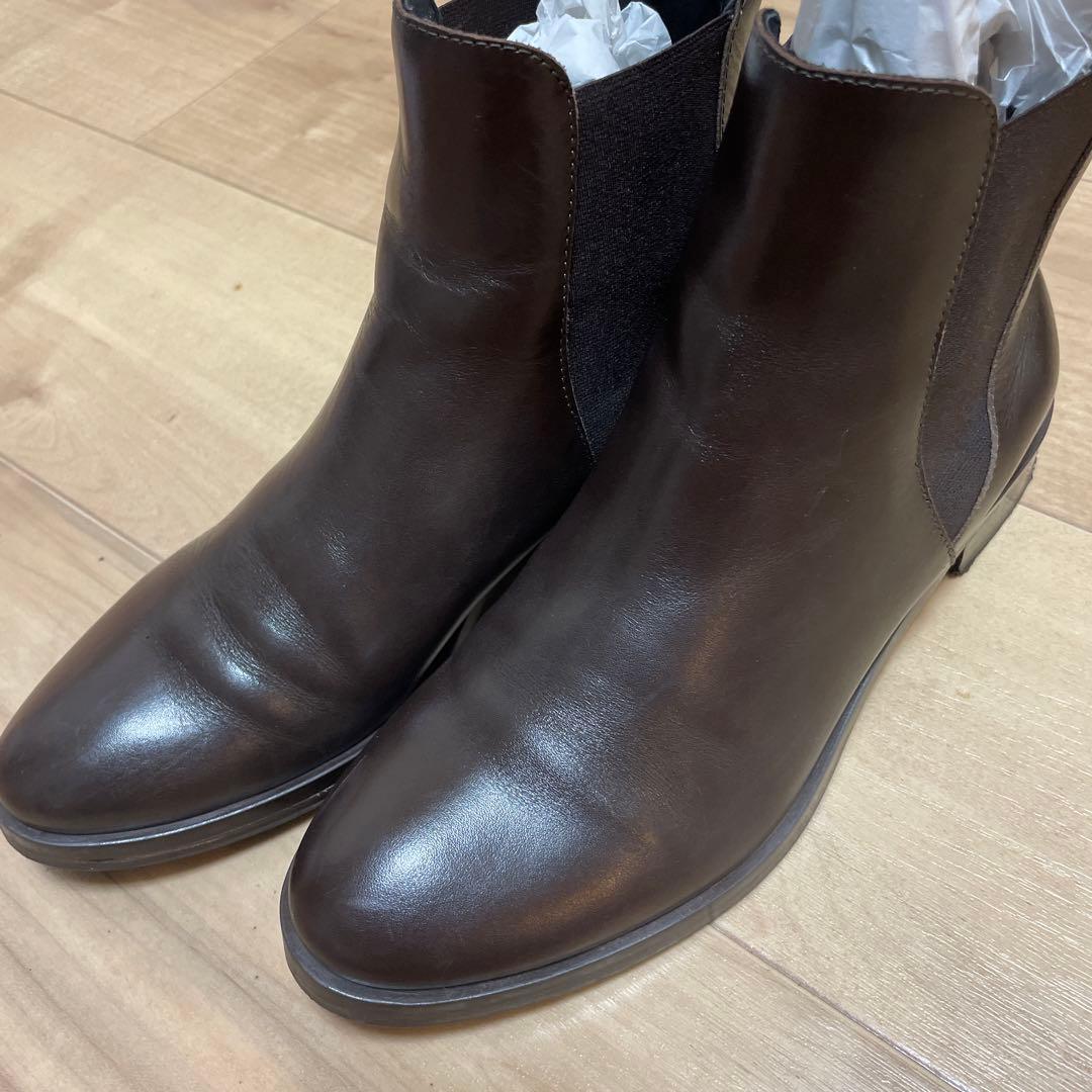 銀座かねまつ サイドゴアショートブーツ - メルカリ