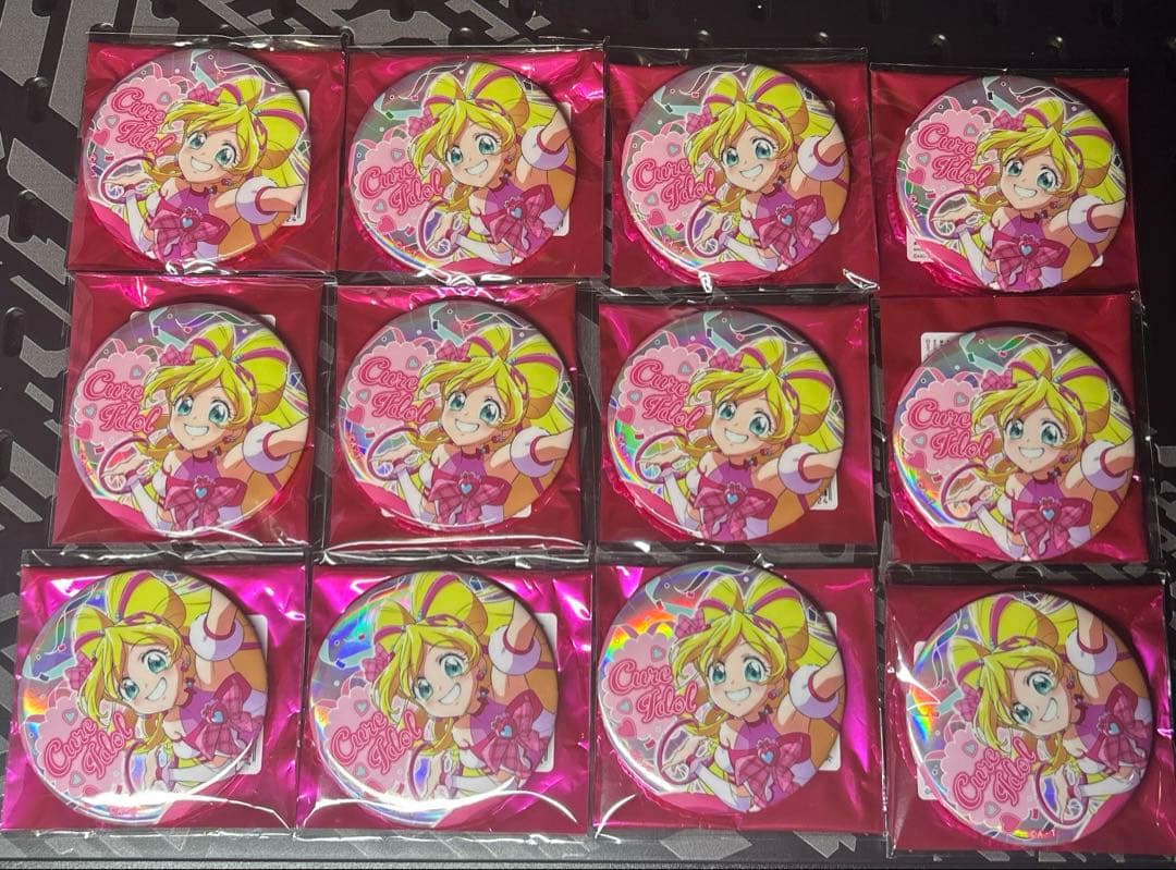キミとアイドルプリキュア ドリームステージ 缶バッジ キュアアイドル 12個 キミとアイドルプリキュア キュアアイドル ドリステ ドリームステージ
