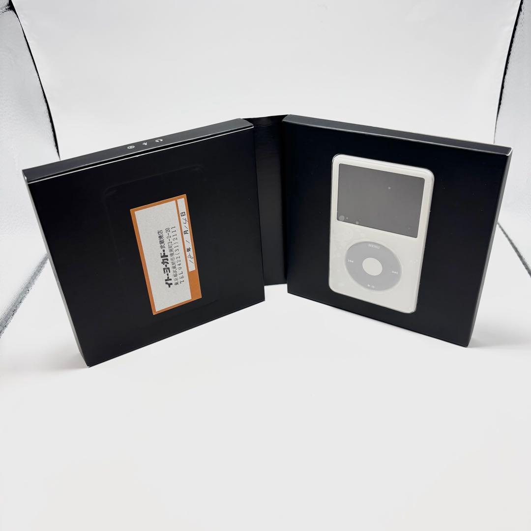 Apple iPod 30GB ホワイト MA002J 箱付き - メルカリ