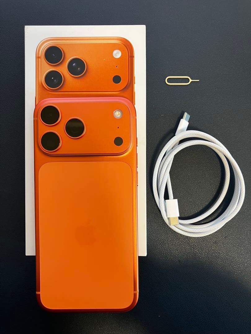 iPhone17 ProMax 1TB 物理SIM対応 シャッター音無し 海外版 iPhone 17 Pro Max Apple 1TB シルバー 香港版 シングル物理+ eSim 5G