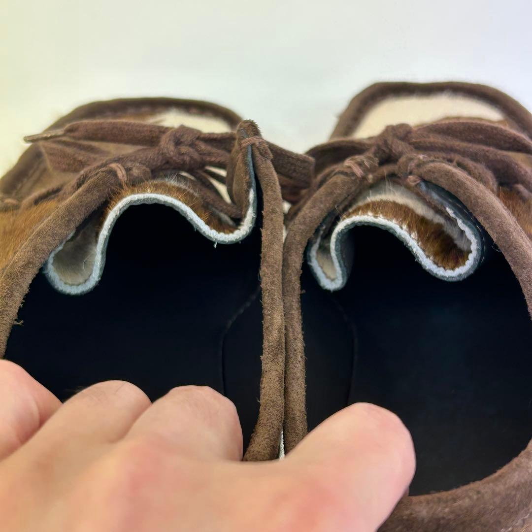 極美品 激レア】Clarks × ZARA ワラビー ハラコ 定3.5万 43