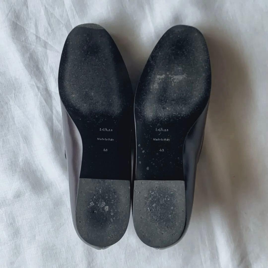 TOTEM】オーバル レザーローファー バーガンディー EU40 - メルカリ