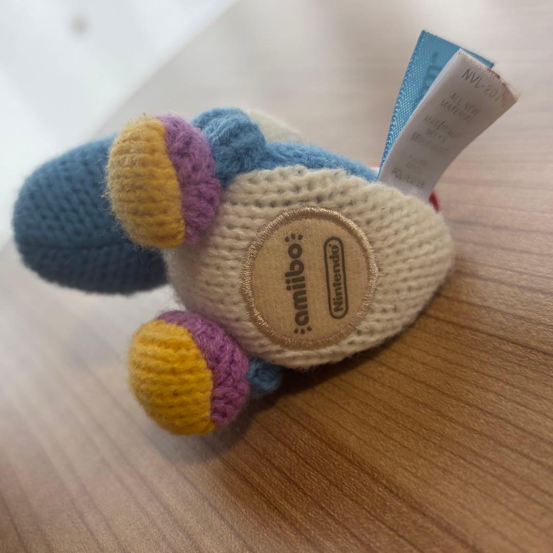 amiibo あみぐるみ ヨッシーみずいろ ヨッシーウールワールド - メルカリ