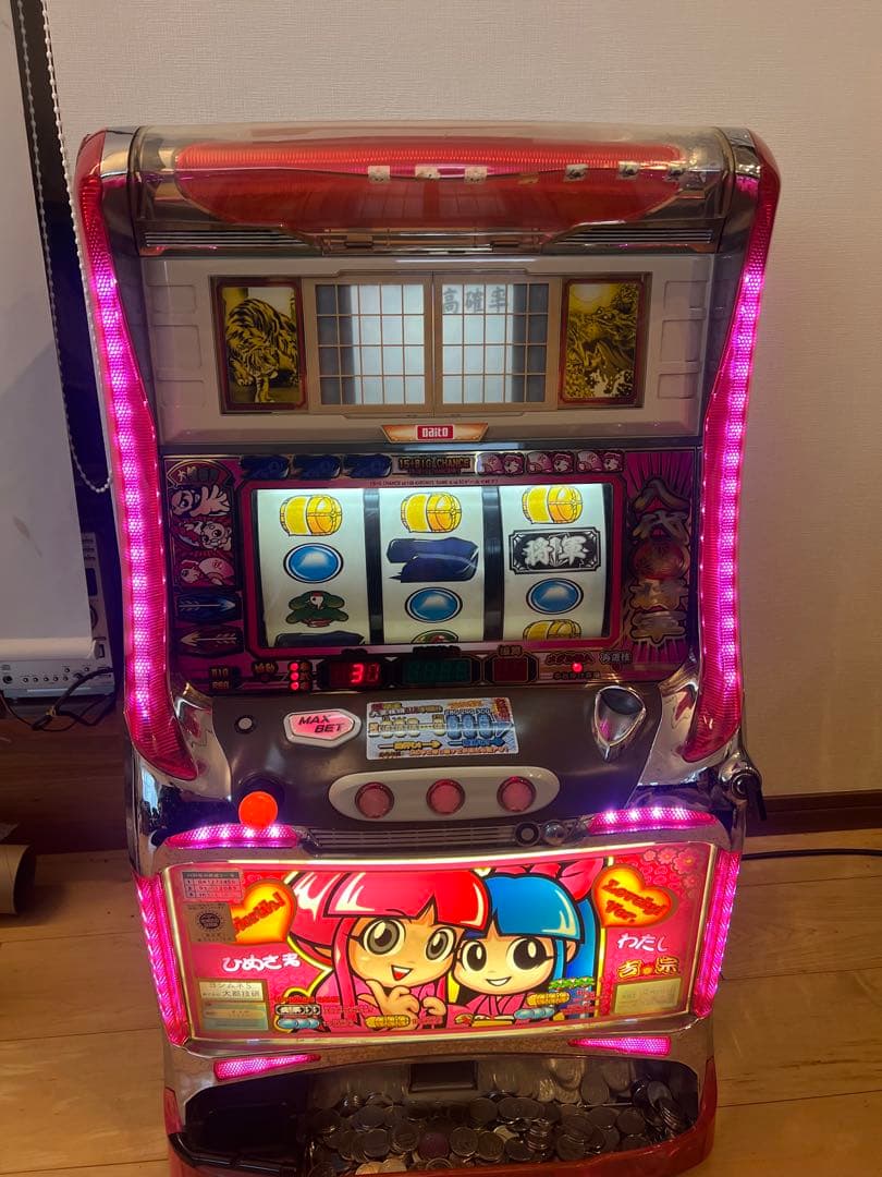 パチスロ スロット 吉宗 4号機 メダル機 実機 - メルカリ