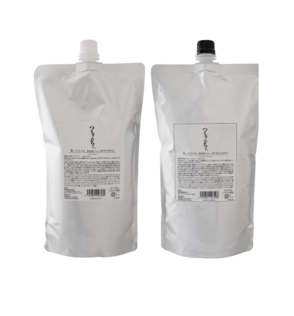 新品未使用未開封】つるりんちょ。シャンプートリートメント1000ml