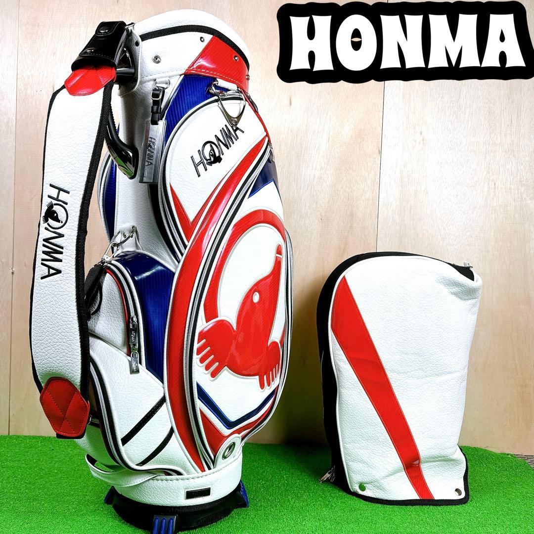 HONMA ホンマ キャディバッグ CB-1810 9型 モグラ カートタイプ 本間ゴルフ キャディバッグ 9型 HONMA x SUN MOUNTAIN クロコカート