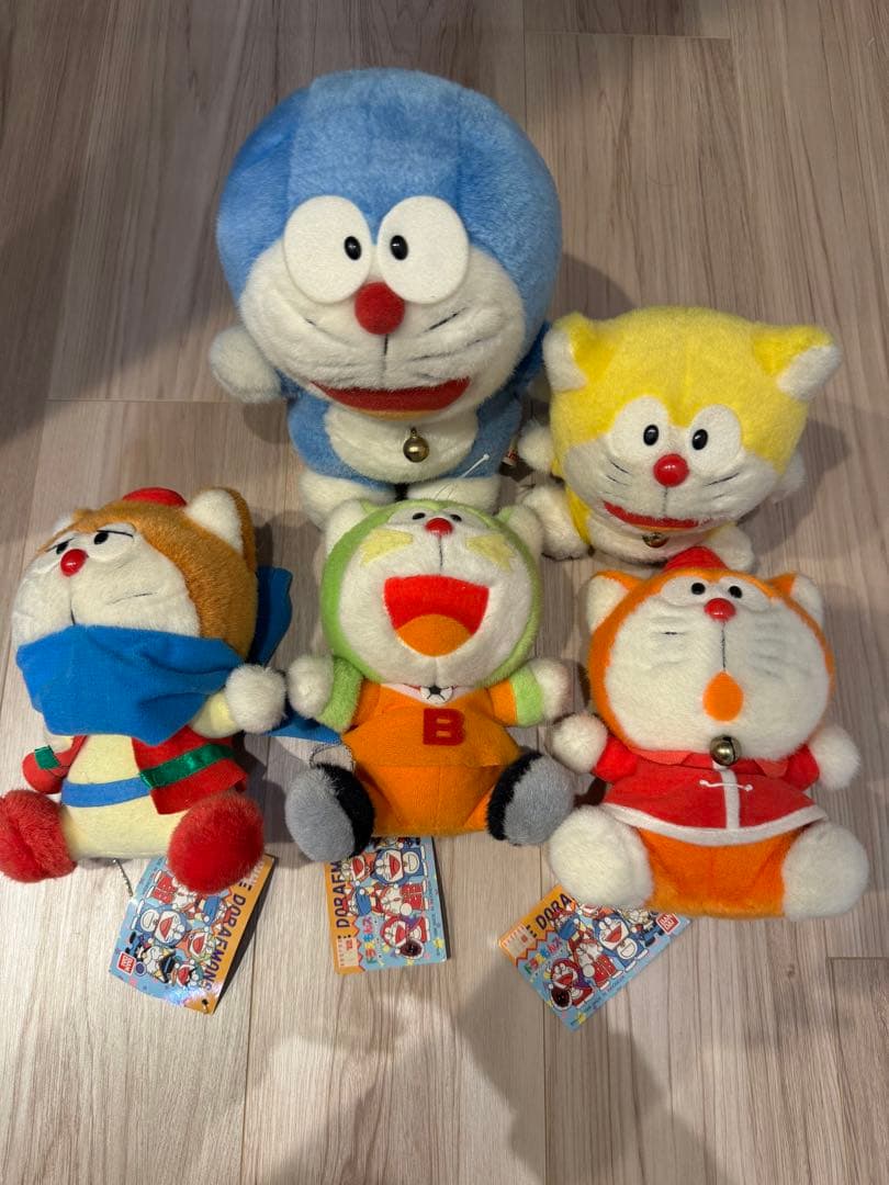 ドラえもんズ ぬいぐるみ セット 5体 - メルカリ