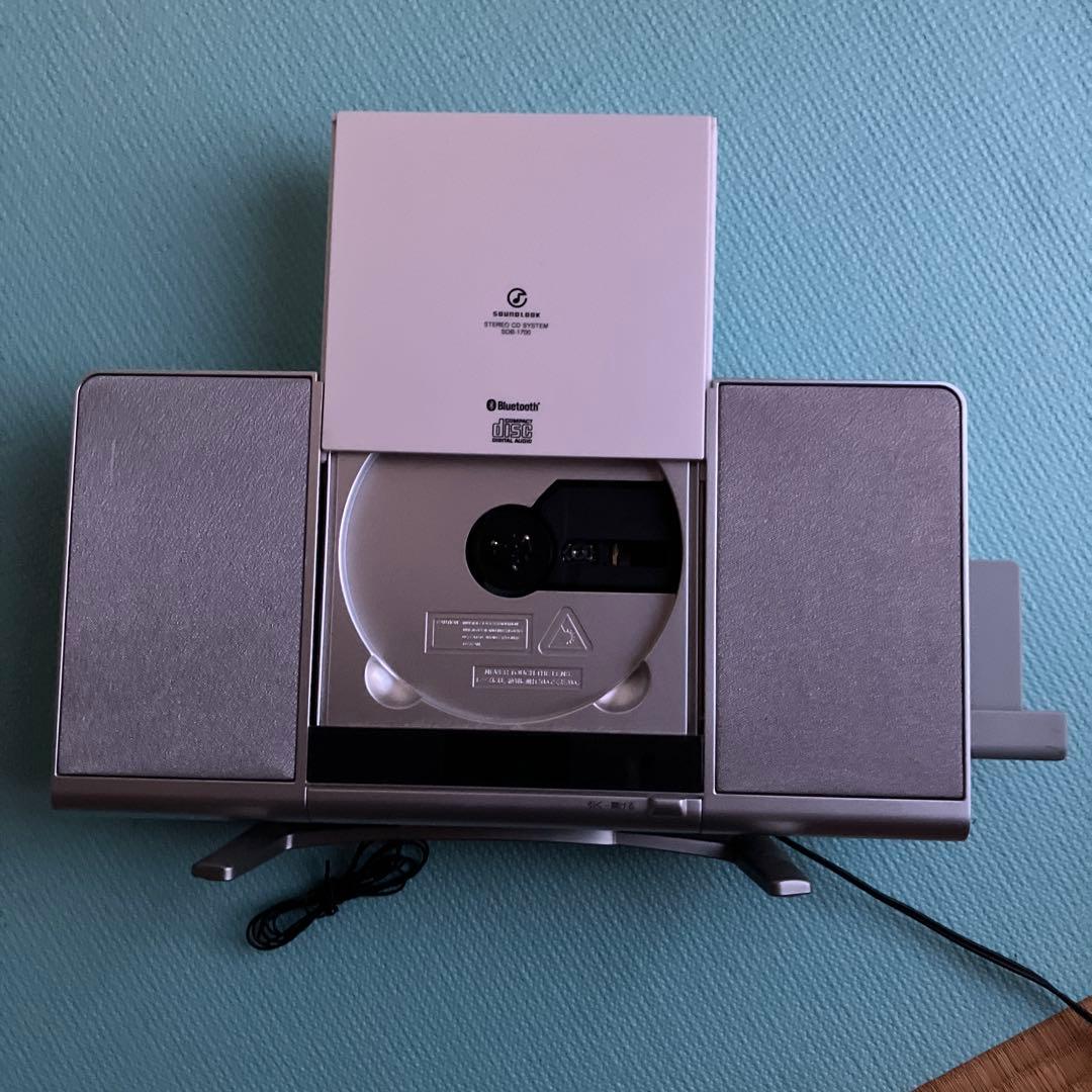 ステレオCDシステムSOUNDLOCK SBD-170 Bluetooth - メルカリ