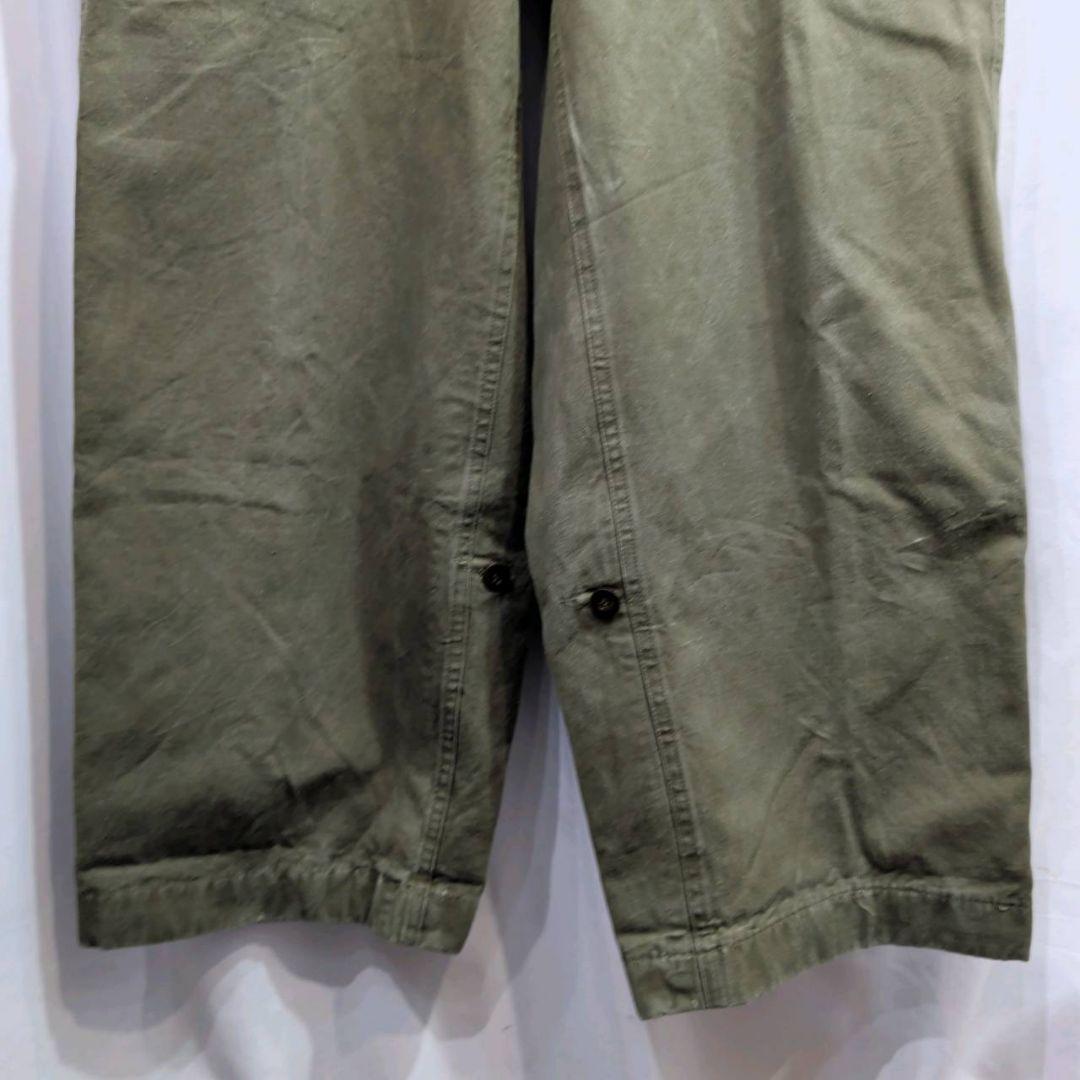 50s 1959年 オランダ軍 ダブルフェイス カーゴパンツ 78×80 - メルカリ