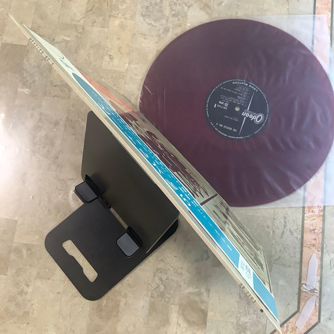 激レア!極美品! 1965年初版盤 赤盤1stプレス ビートルズ NO.5 - メルカリ