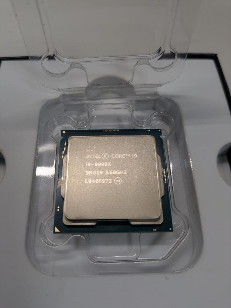 CPU core i9-9900k 3.6GHz intel CPU