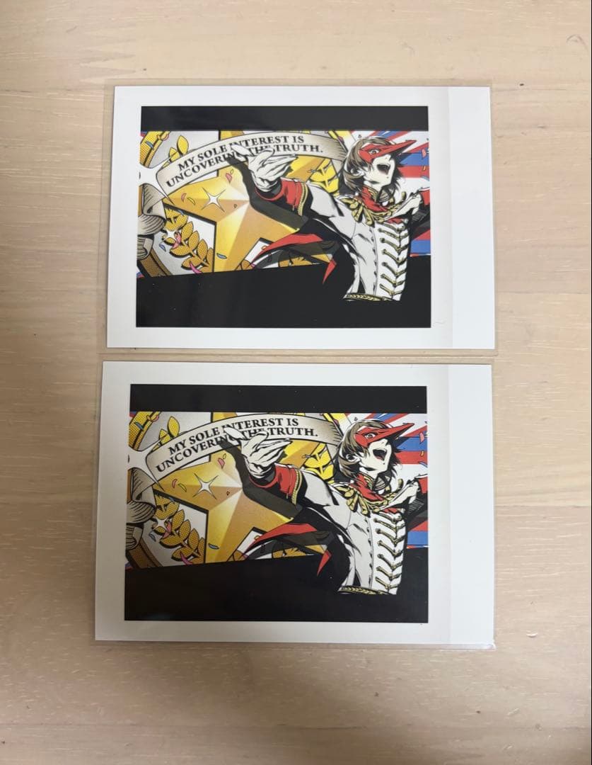 ペルソナ5 明智吾郎 クロウ ぱしゃこれ 2点 - メルカリ