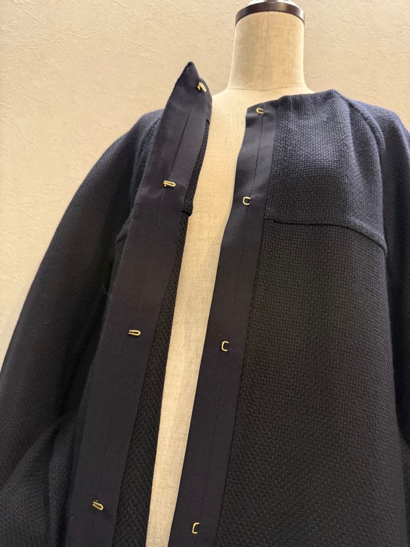 Drawer 176,000円22A/W ウールナナコケヌキノーカラーコート - メルカリ