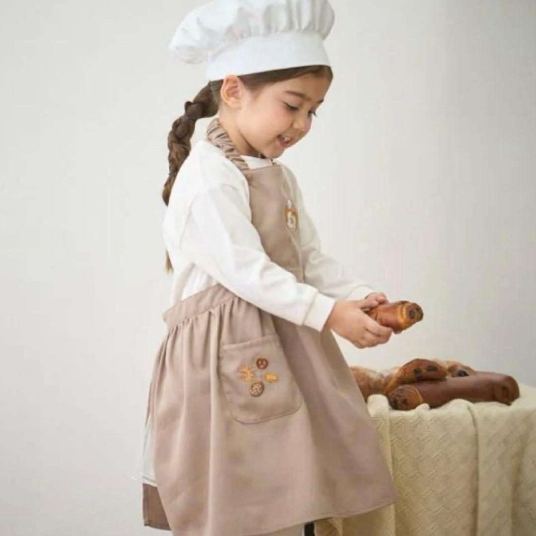 新品 プティマイン パンどろぼう エプロン 帽子 セット なりきり