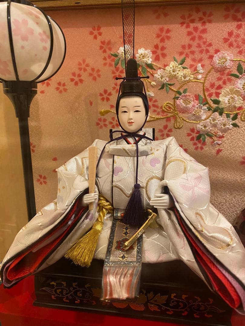 お雛様 親王飾り ケース入り 福仙 ひな祭り 初節句