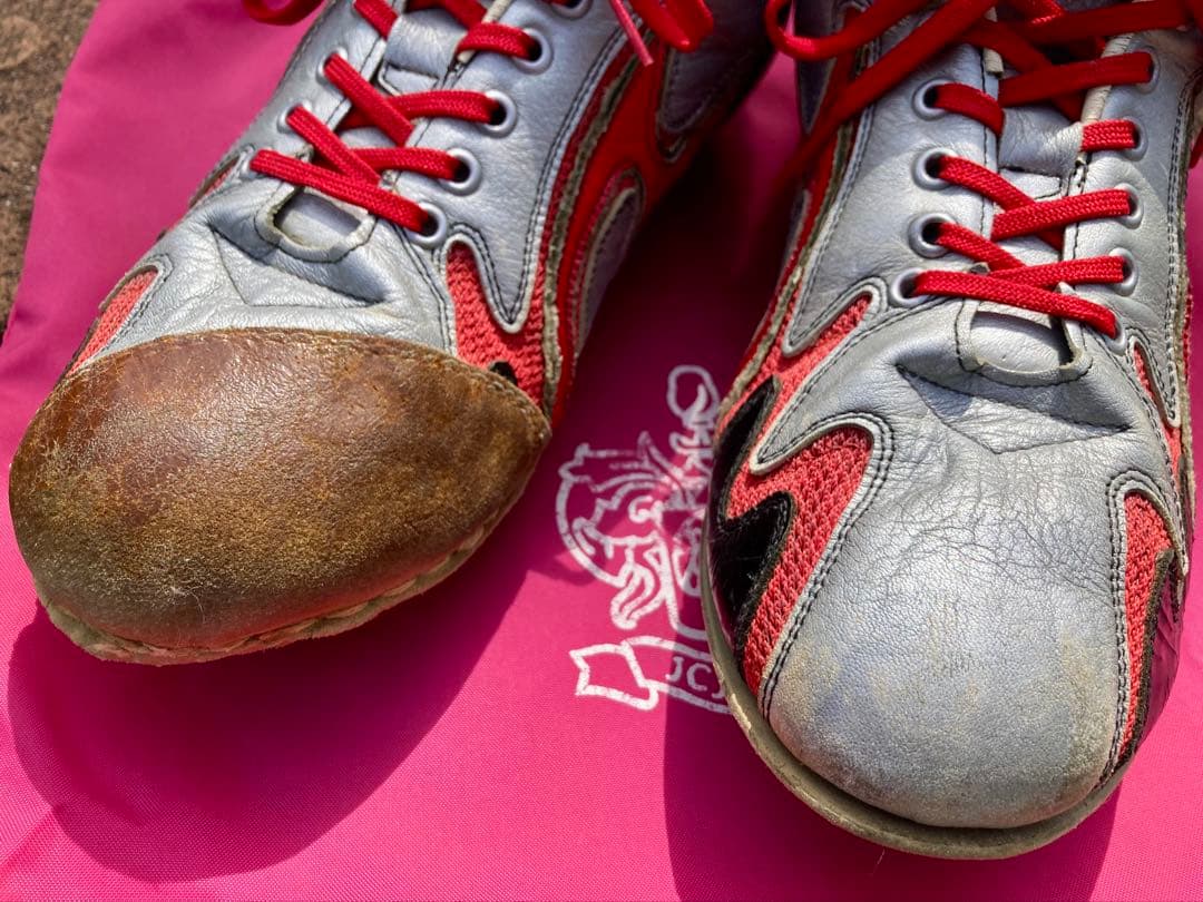 【激レア！カンガルー革】ジャガーズ創工 オーダースパイク 27.5cm 中古品