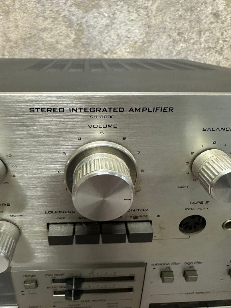 Technics ステレオ アンプ SU-3000 & SU-V55 1700747580