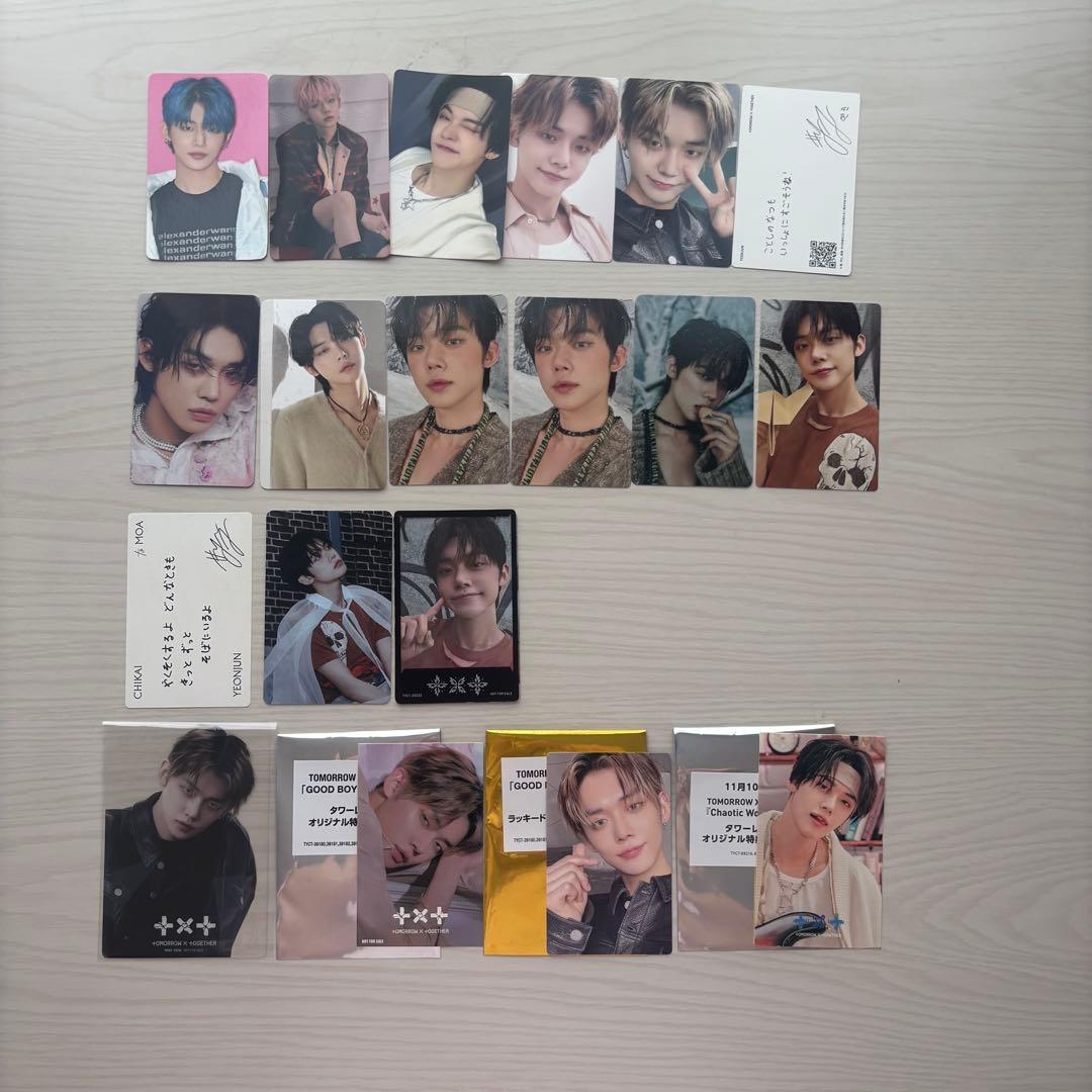 TXT ヨンジュン 日本アルバムトレカ、特典セット - メルカリ