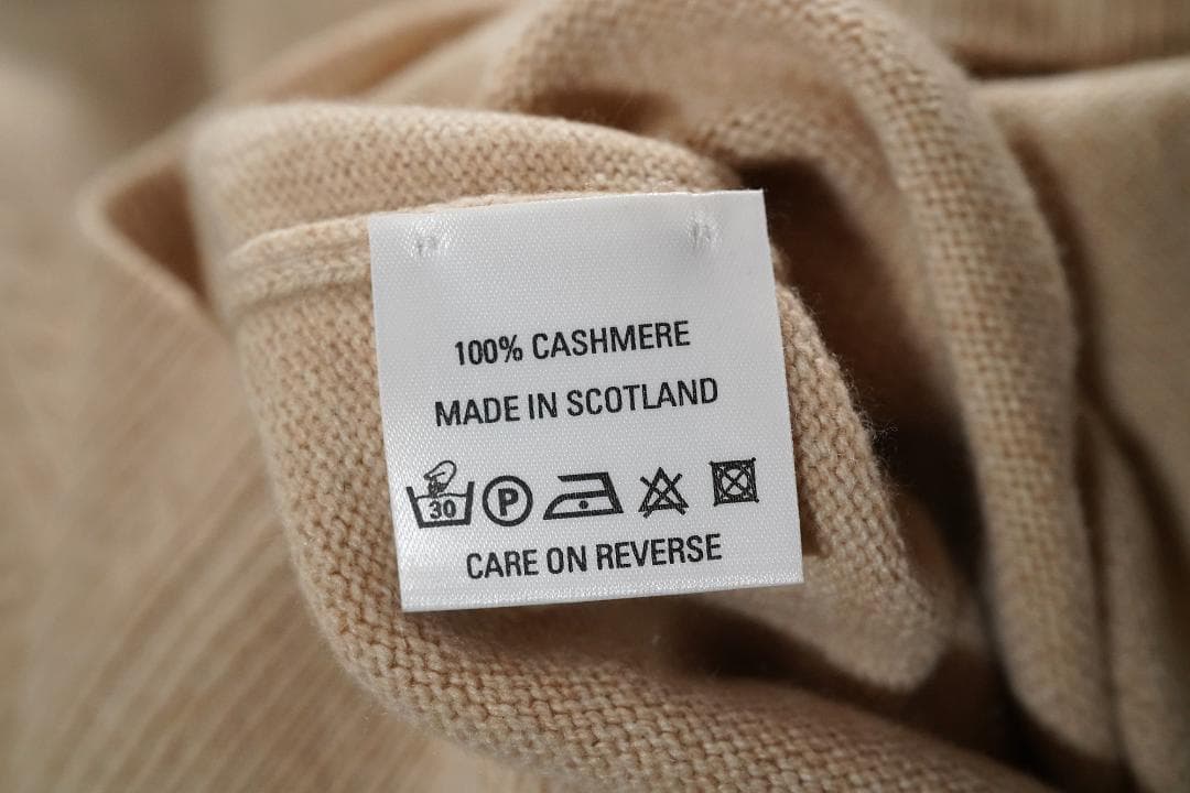 90s BERK by BALLANTYNE ピュアカシミア Vネック ニット - メルカリ