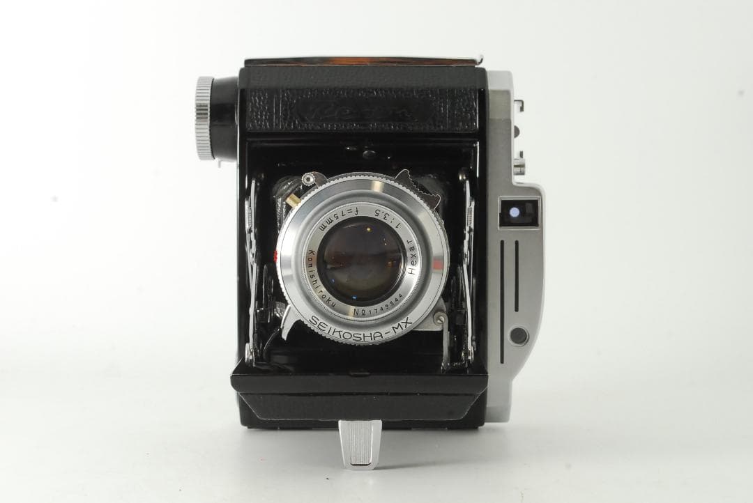 整備済】KONICA 小西六 Pearl Ⅲ 蛇腹 中判フィルムカメラ