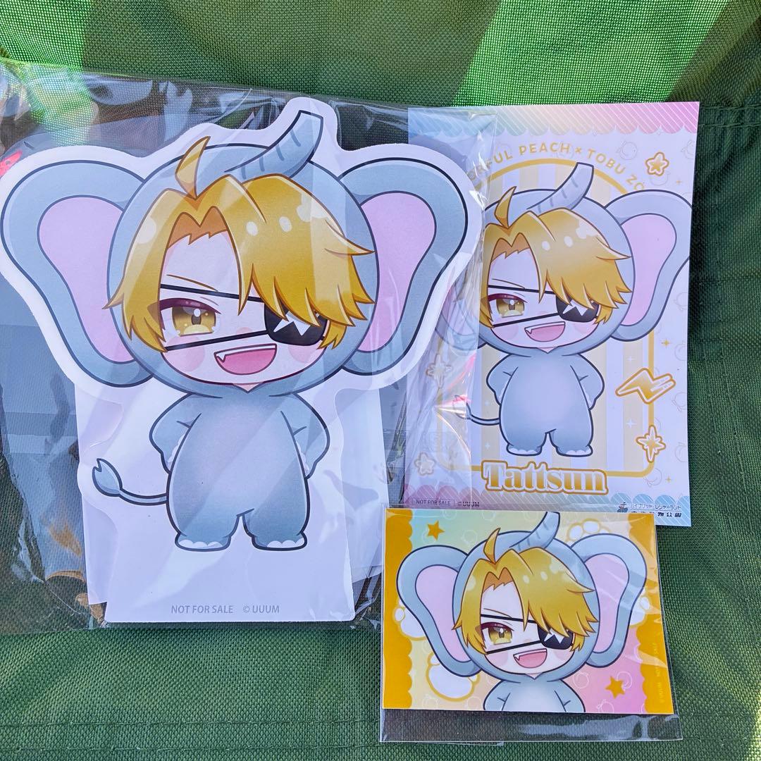 カラフルピーチ 東武動物公園 クリア賞パネル セット たっつん - メルカリ