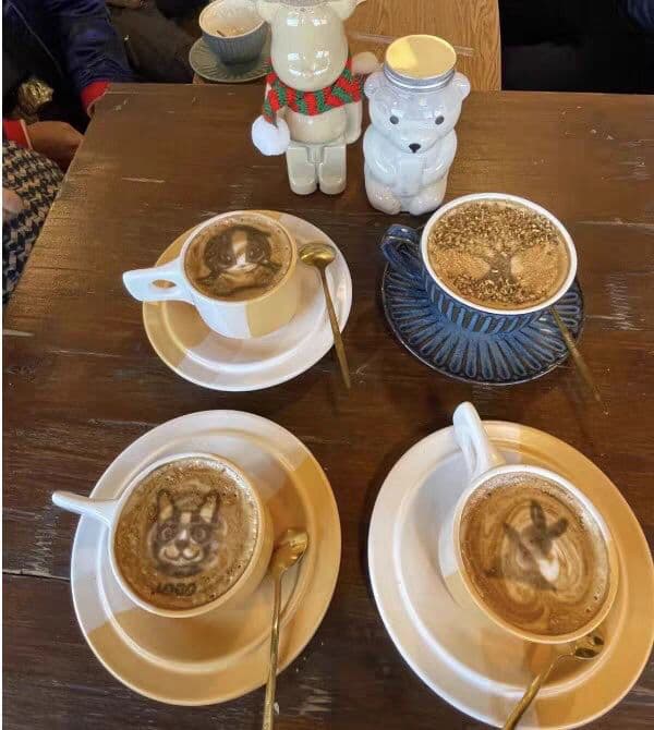 Evebot EB-FT4自動コーヒープリンターwifi付きアートドリンク用