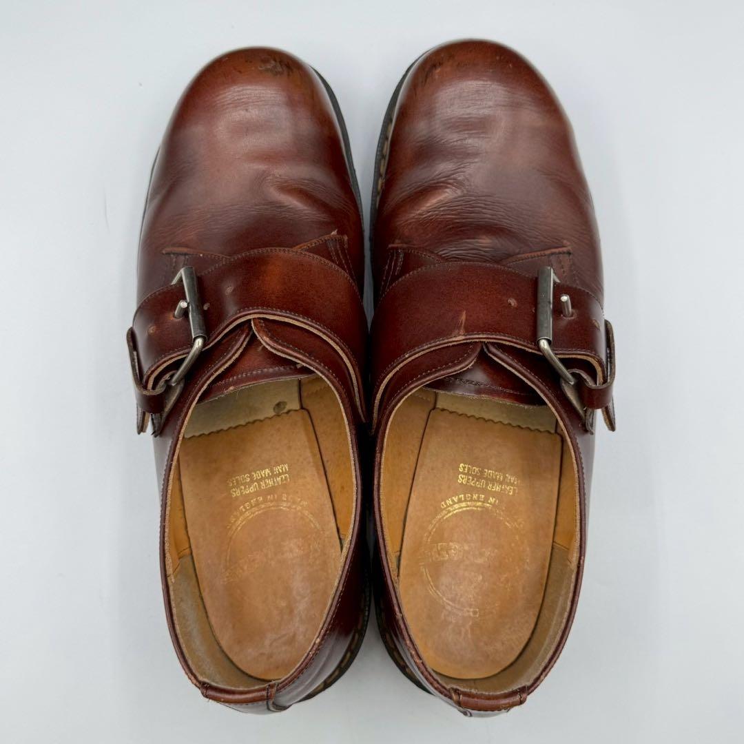 レア/UK9 ドクターマーチン イングランド製 スチールトゥ シングル