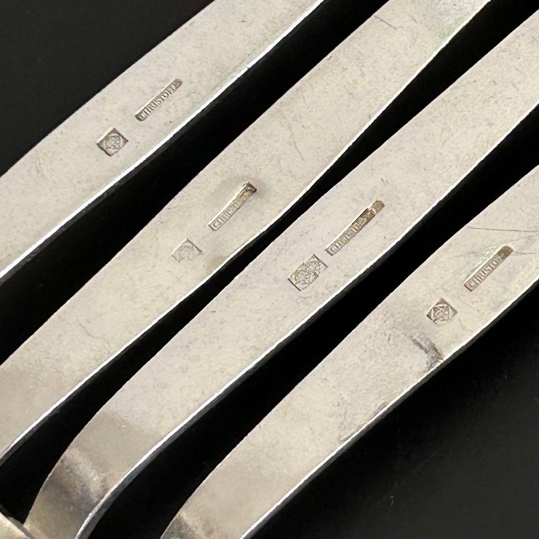 Y*ん様 現品限り クリストフル リュバン リボン ナイフレスト 4本