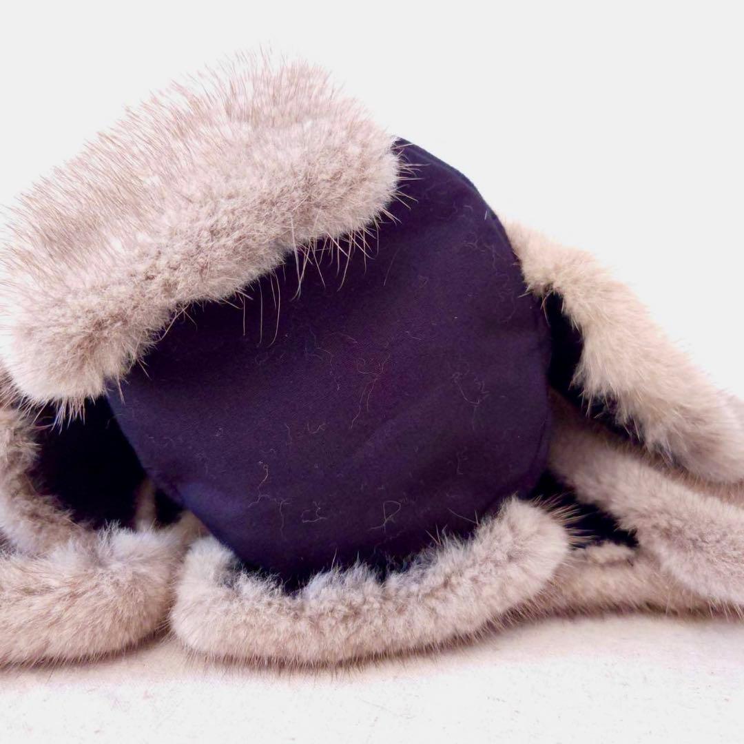 希少‼️ LUDLOW ラドロー ワンハンドル ミンク ファー バッグ - メルカリ