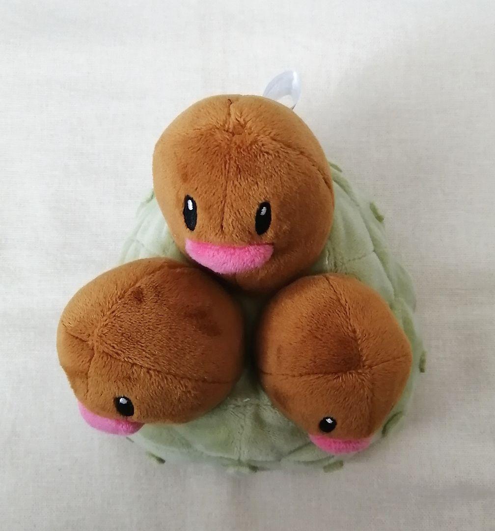ポケモンfit ダグトリオ ぬいぐるみ - メルカリ