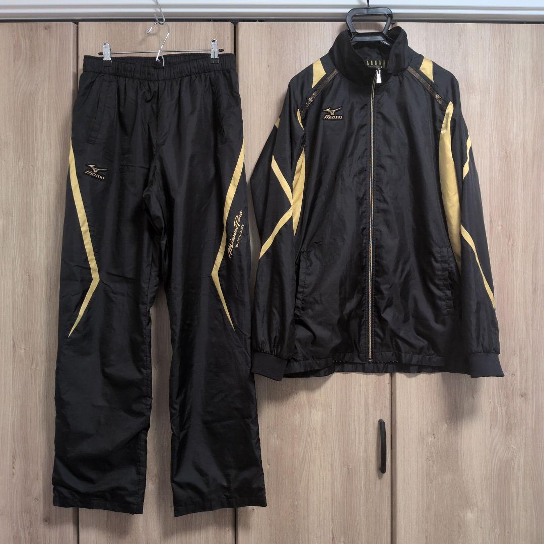 ミズノプロ ナイロン 上下 セットアップ XOサイズ - メルカリ