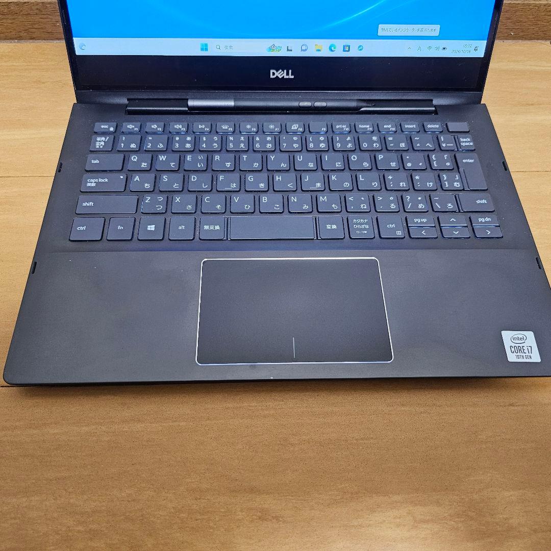 10世代 i7 16GB 4K Inspiron7391 2n1 タッチペン