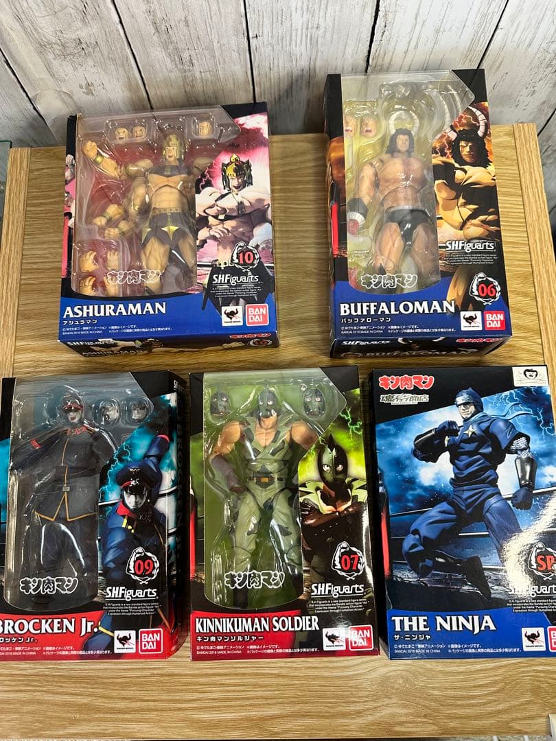 S.H.Figuarts キン肉マン 超人血盟軍 5体セット フィギュアーツ - メルカリ